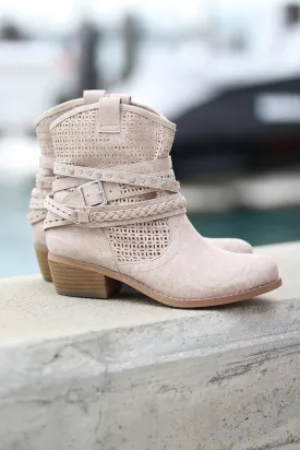 Beige Van De Vort Booties