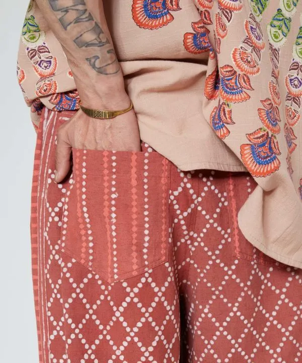 Block Print Effortless Pants