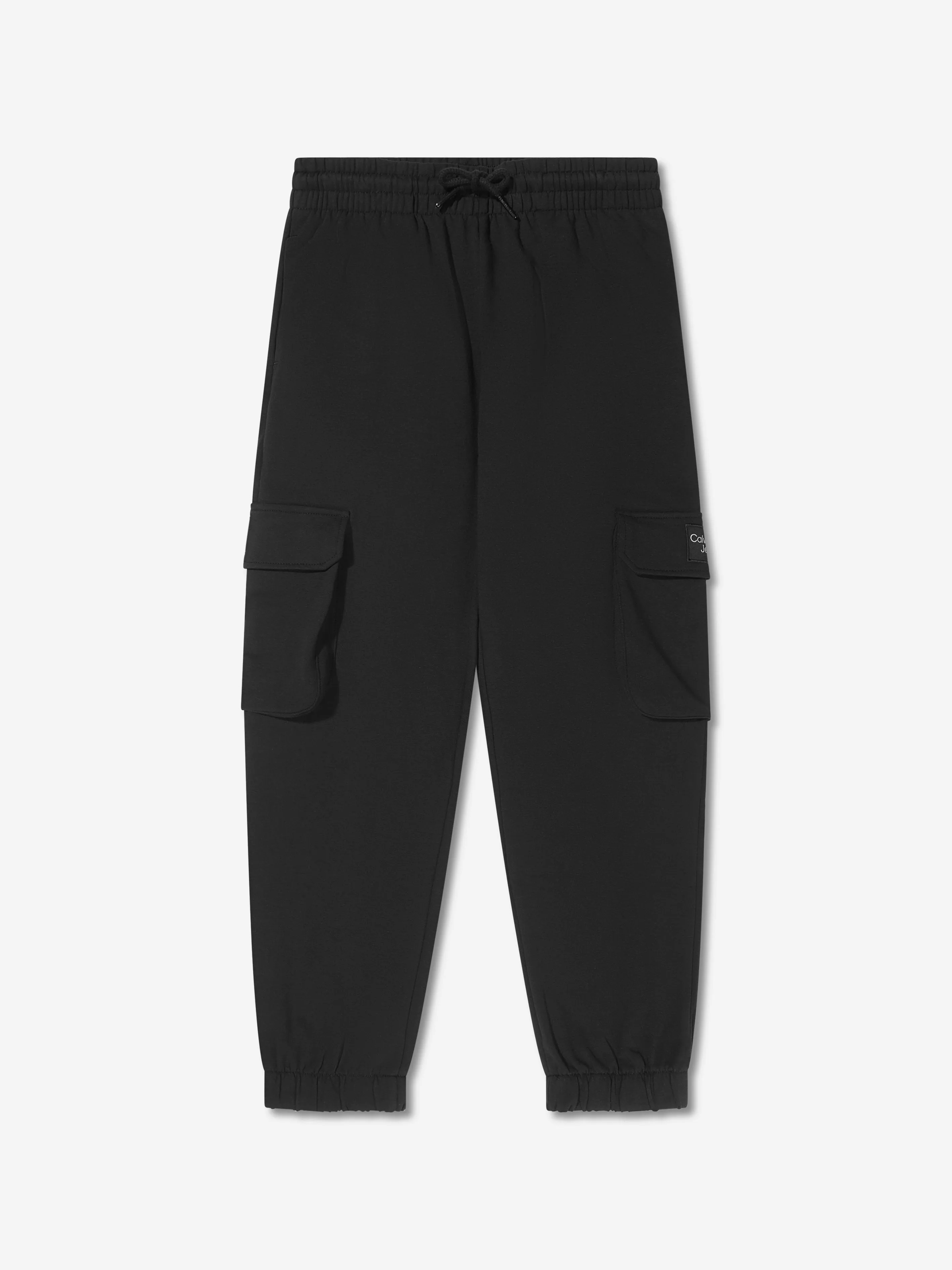 Calvin Klein Girls Organic Cotton Cargo Utility Sweatpants