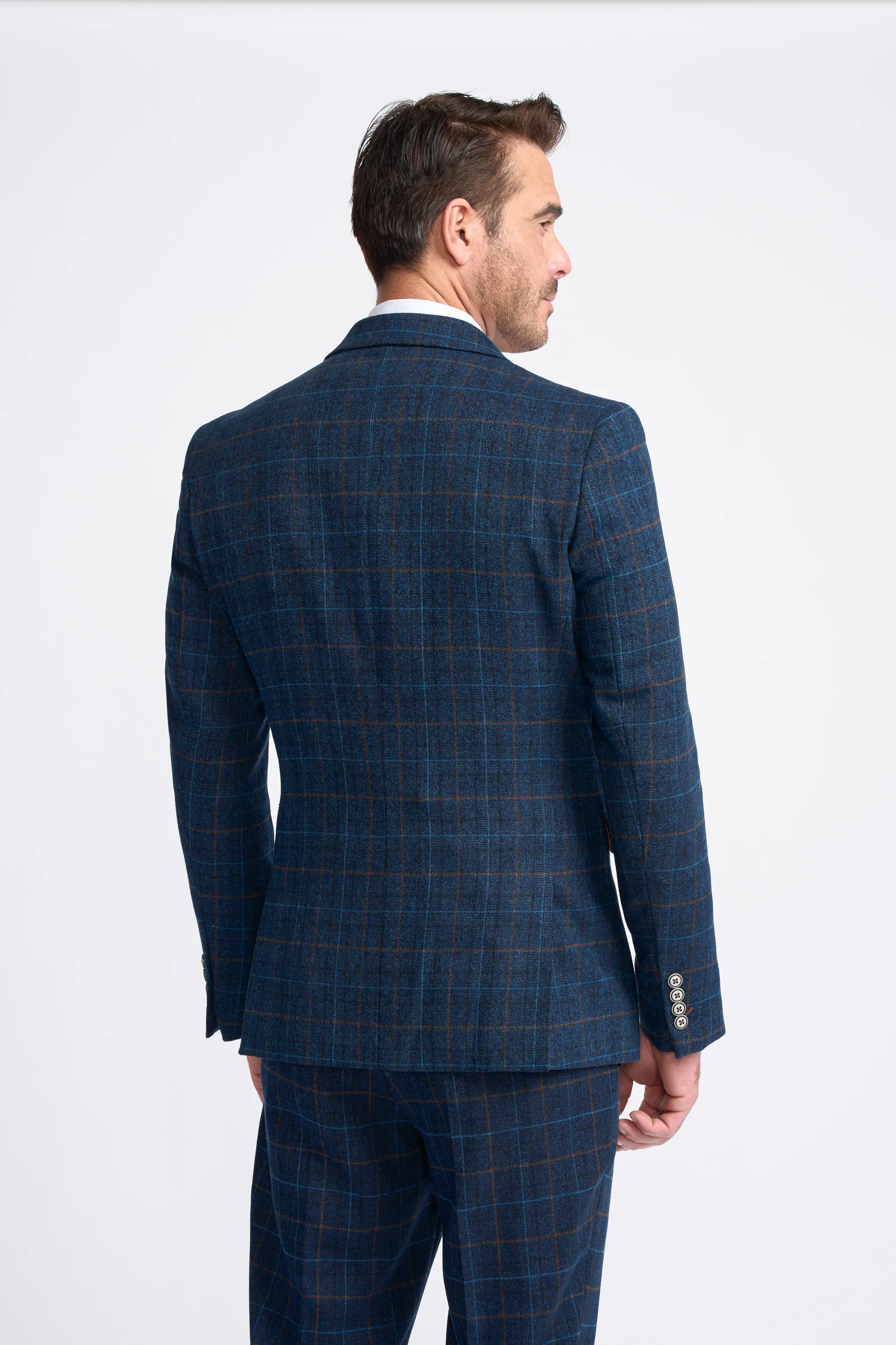 Cody Blue Three Piece Suit