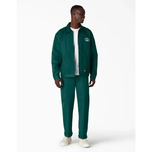 Dickies Regular Fit Cuffed Work Pant Forest Green