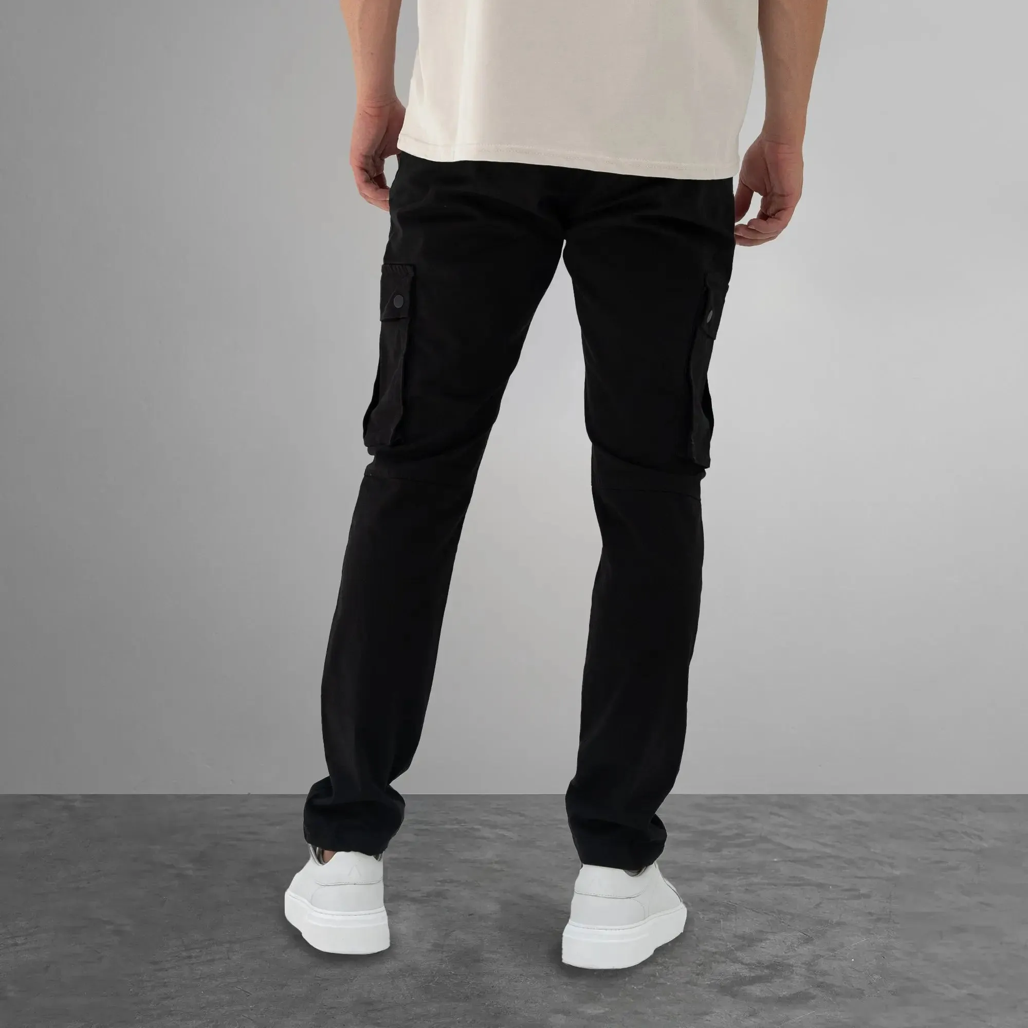 Essential Cargo Pants Black