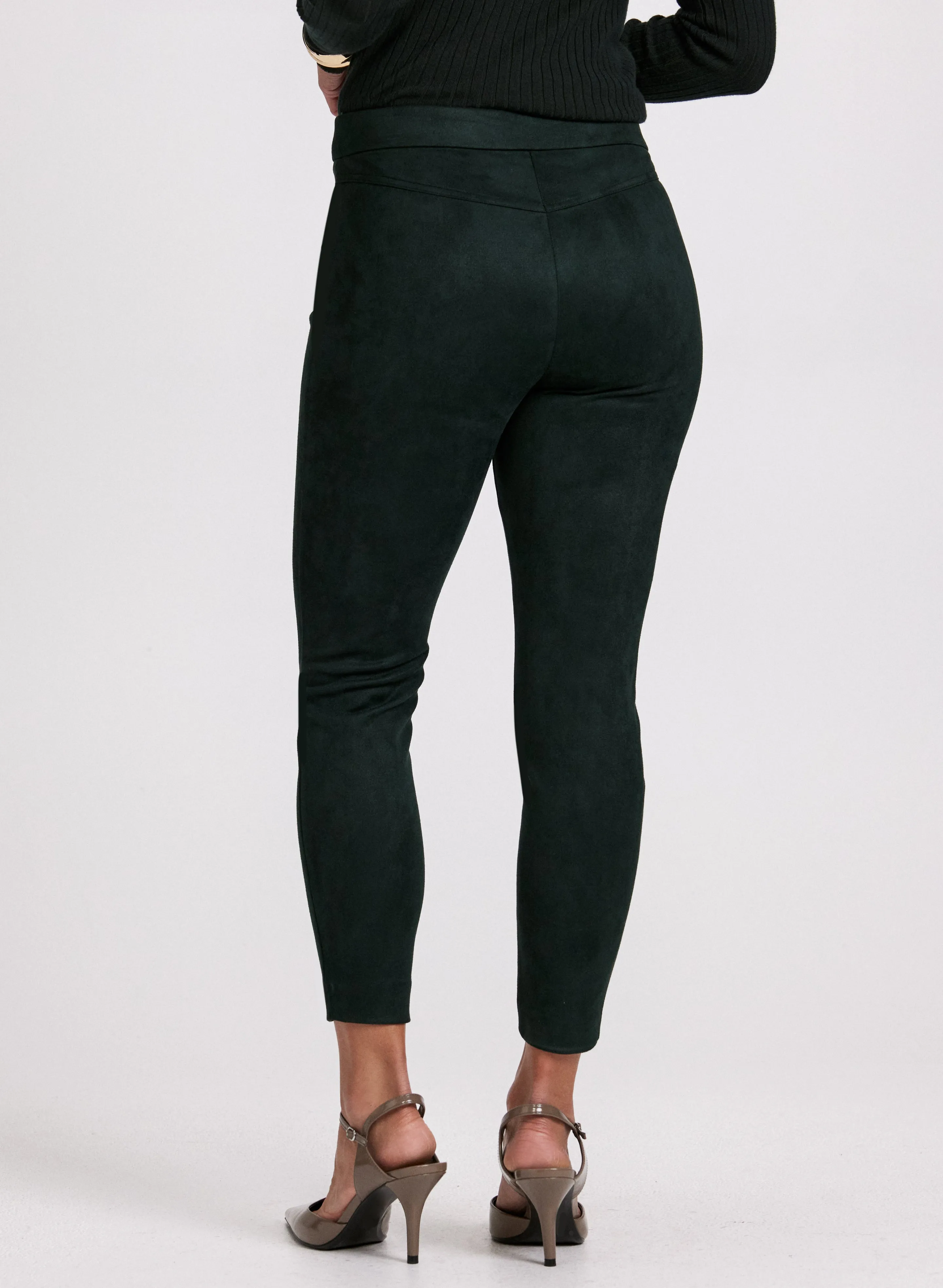 Faux-Suede Chloe Leggings