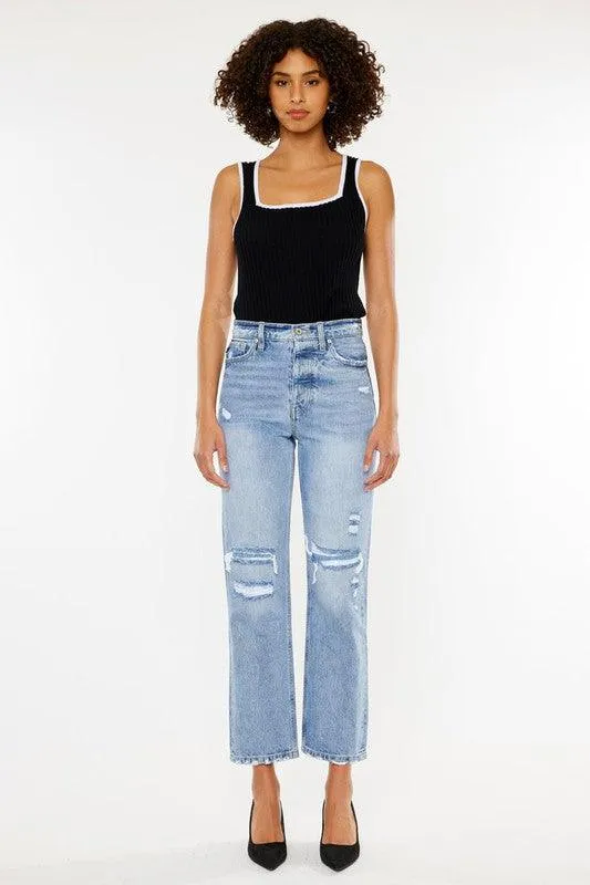 High Rise 90'S Boyfriend Jeans