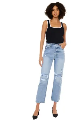 High Rise 90'S Boyfriend Jeans