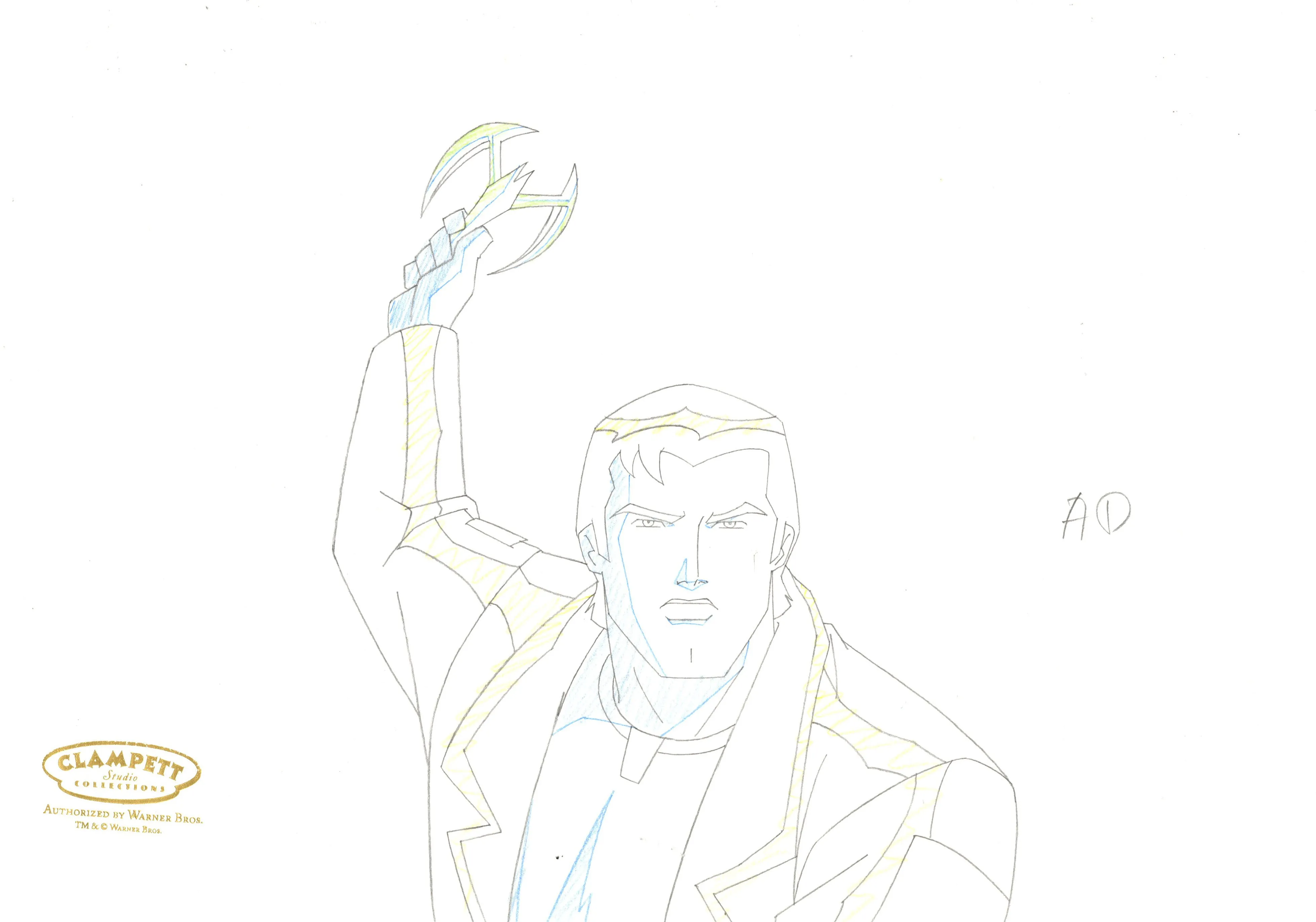 Justice League Unlimited Original Production Drawing: Terry