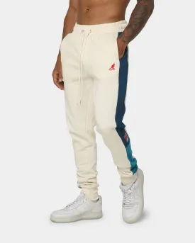 Kangol Retro Joggers Beige