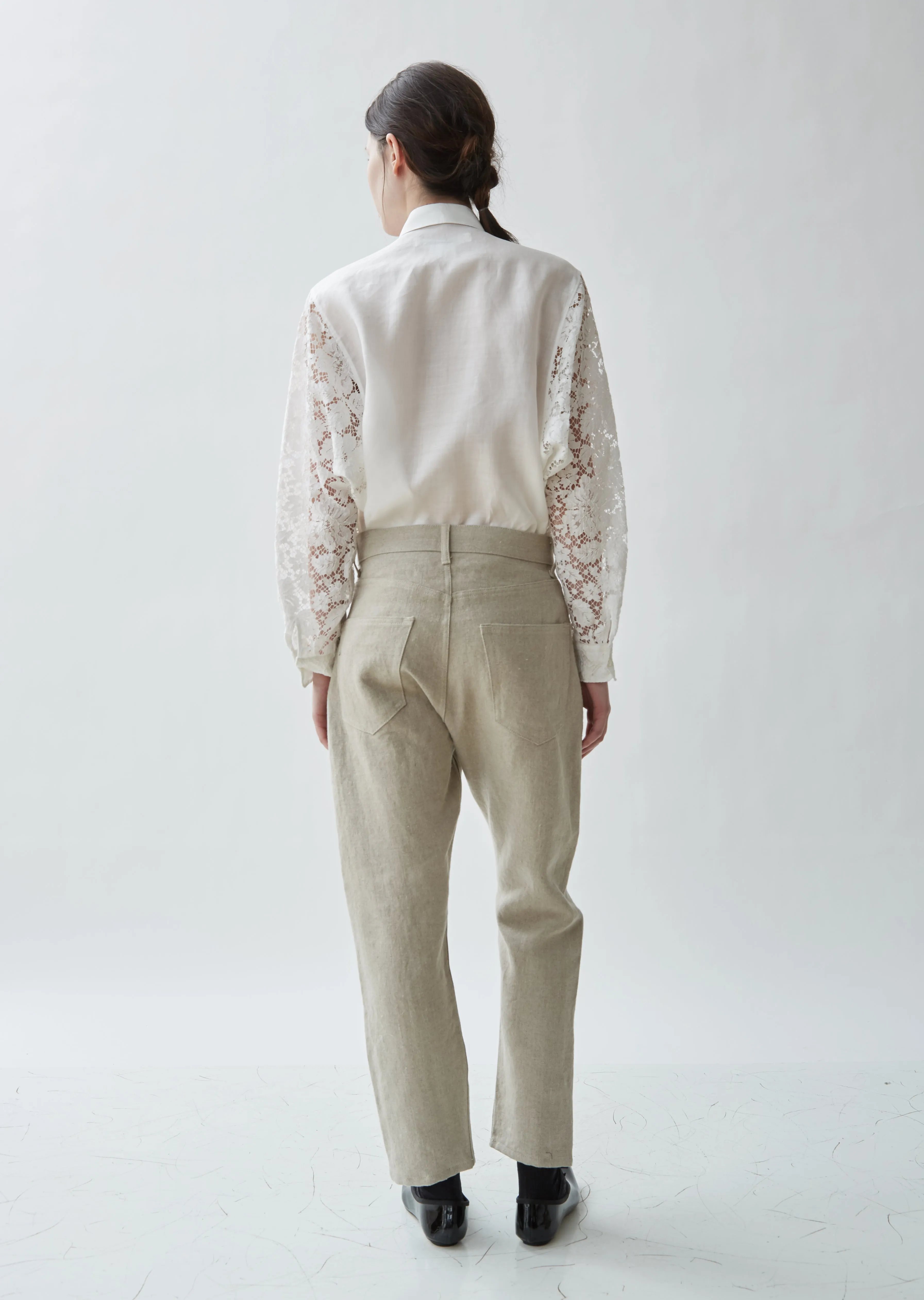 Linen Canvas Pants