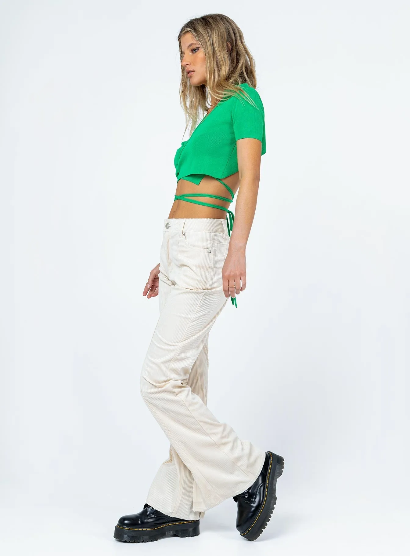 Michael Cord Pants Beige