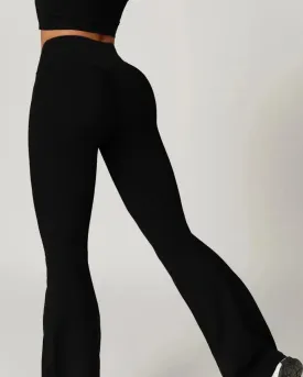 Mila – High-waisted fit – Gym-ready flared leggings