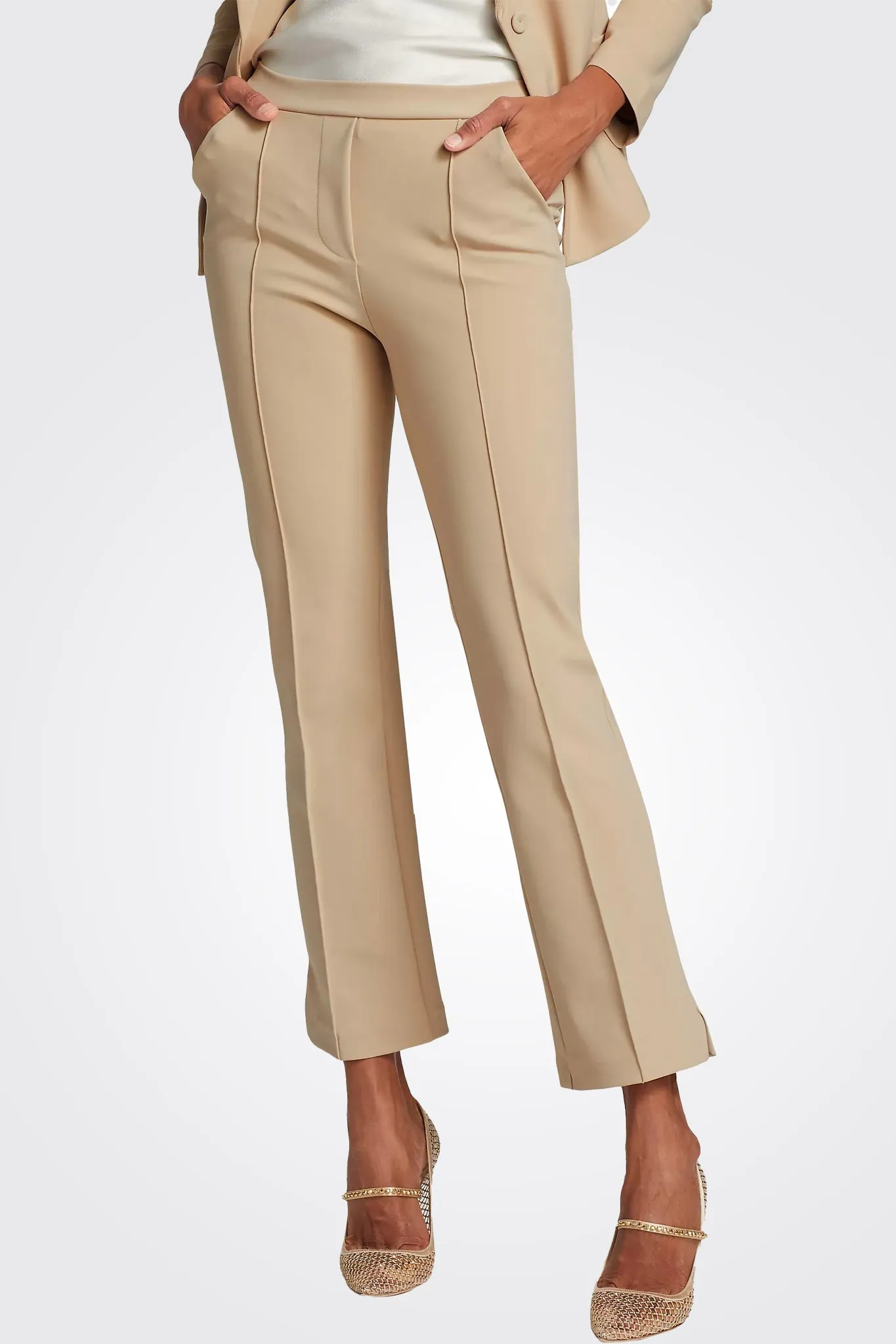 Nuccia Crop Pants - Sabbia