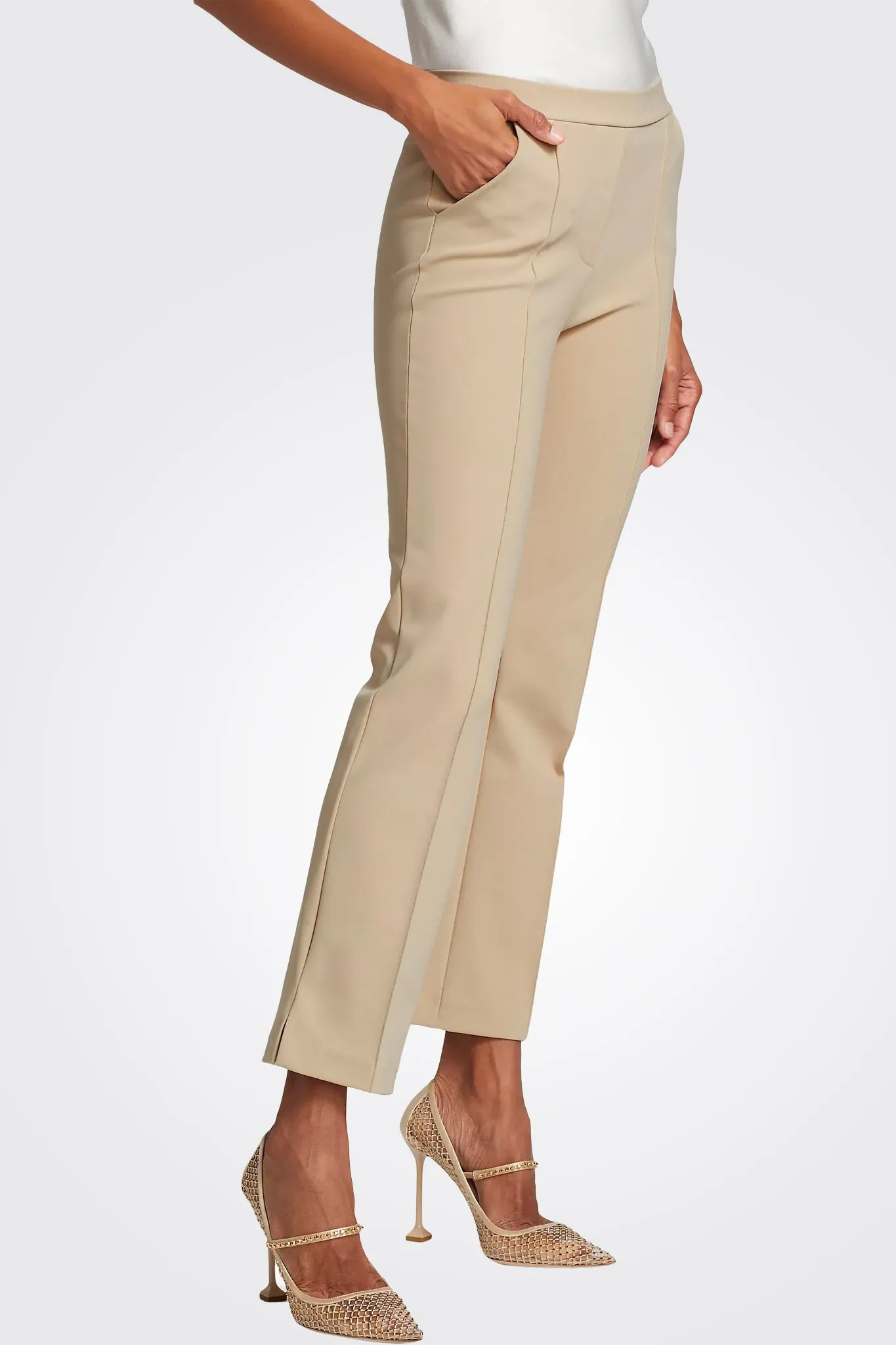 Nuccia Crop Pants - Sabbia