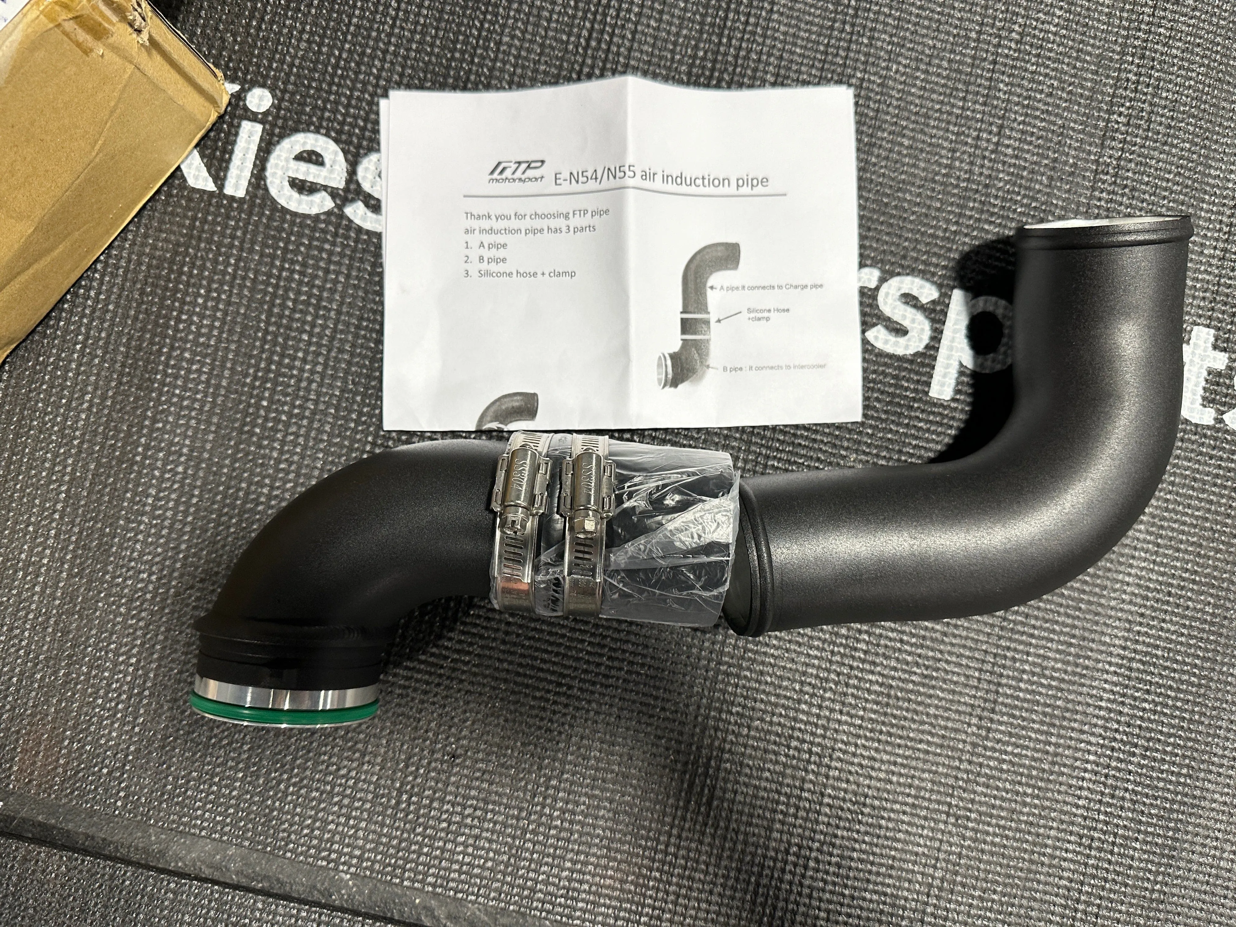 Open box FTP E N54 Air Induction Pipe