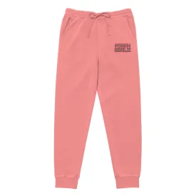 Porchgirlz Embroidered Unisex pigment-dyed sweatpants