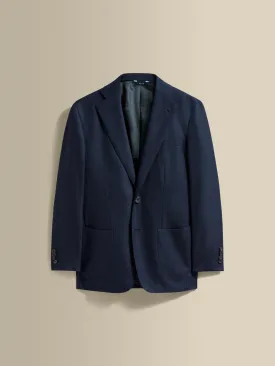 Single Breasted Wool Hopsack Jacket