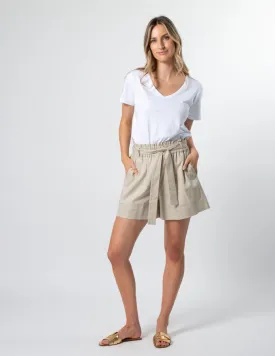 Stella & Gemma Noa Shorts - Oat Marle