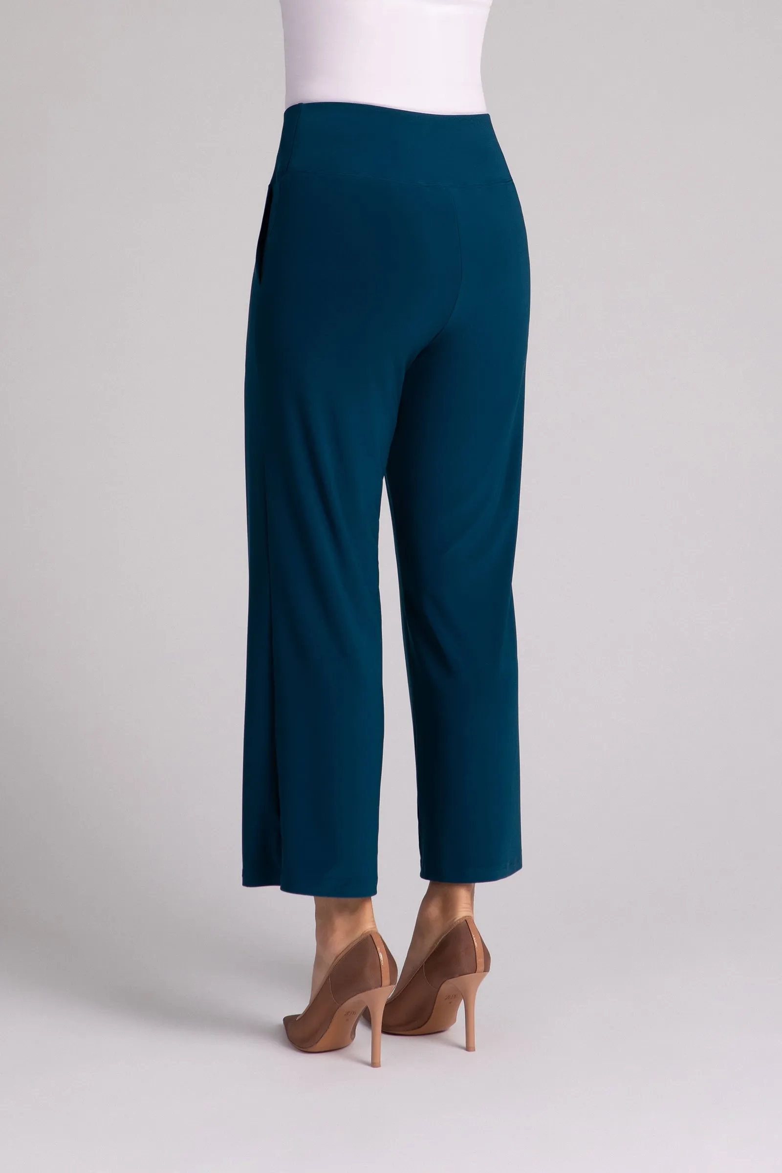 Straight Leg Ankle Pant | Atlantis