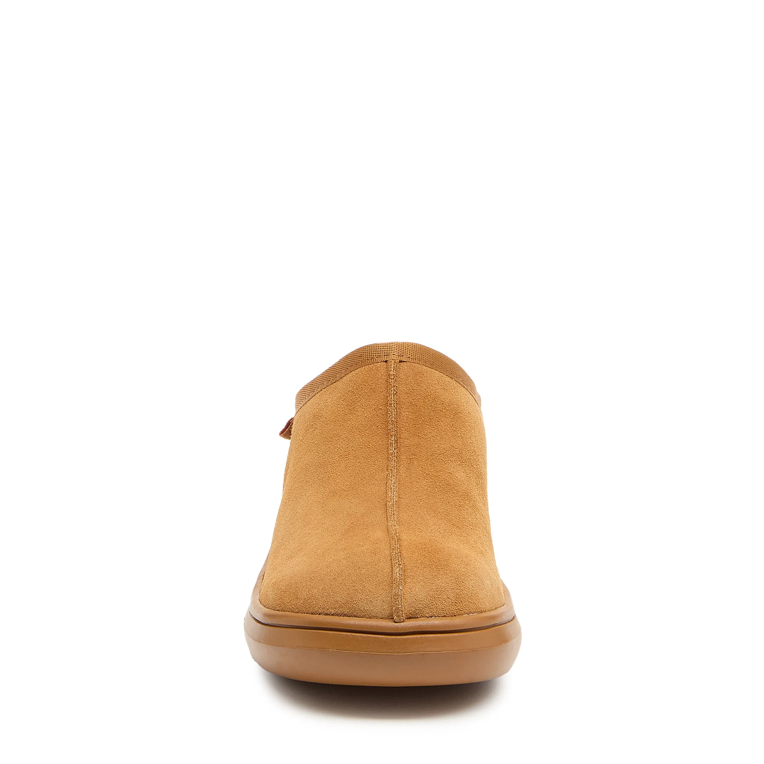 Sugar Glide Camel Suede Slipper