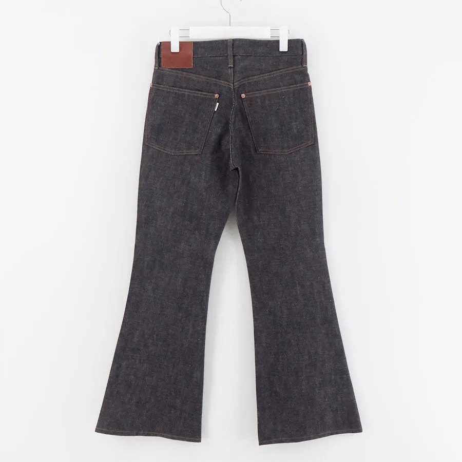 【SUGARHILL/シュガーヒル】<br>MODERN DENIM TROUSERS FLARED CUT <br>MODERN004