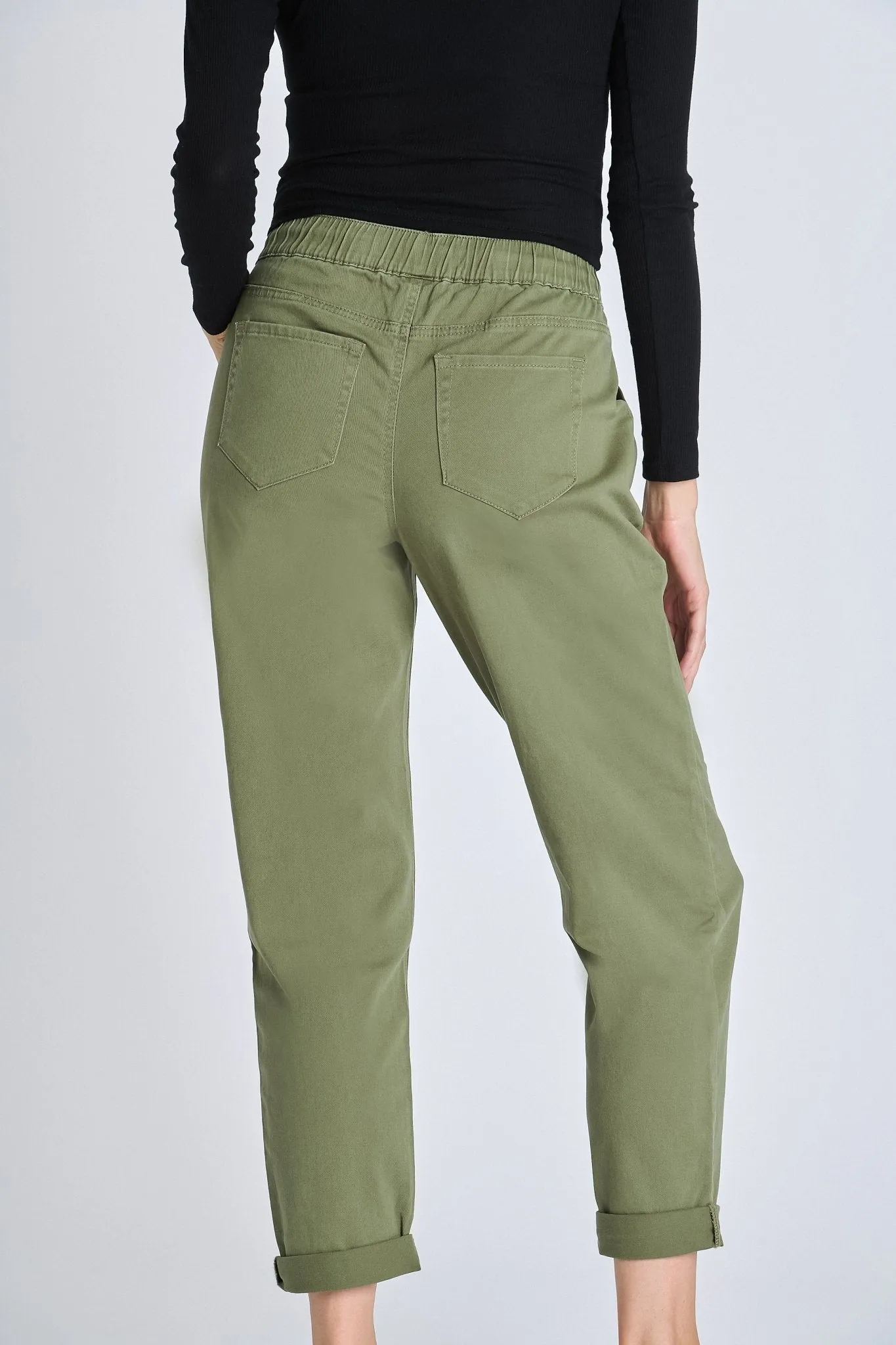 Westport Olive Weekender Twill Jogger