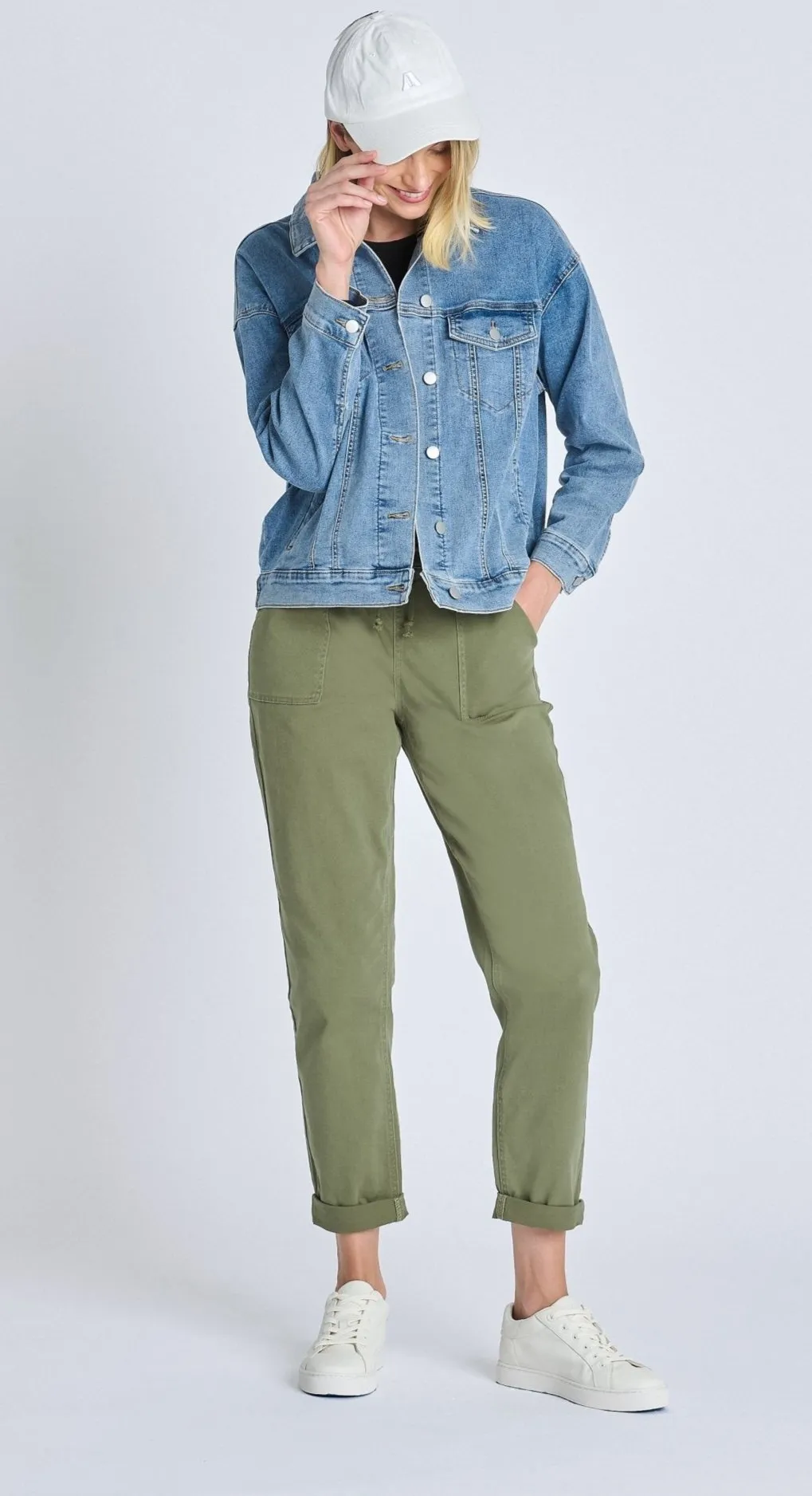 Westport Olive Weekender Twill Jogger