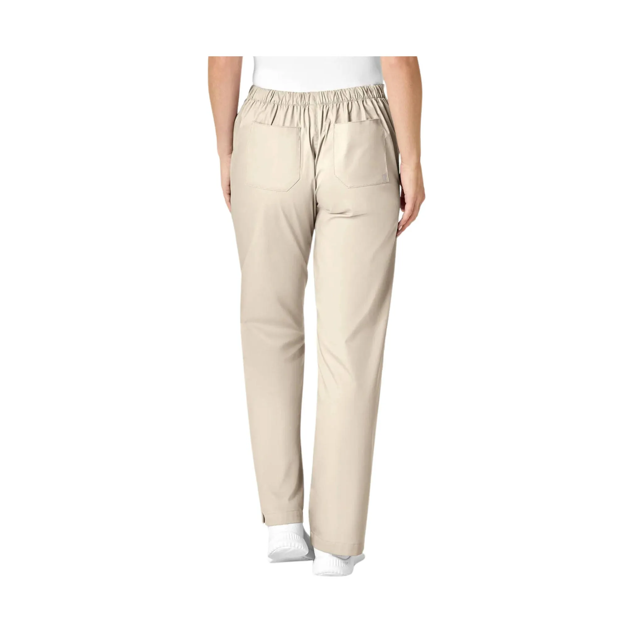 WonderWink Work Women's Flare Leg Scrub Pant - Khaki