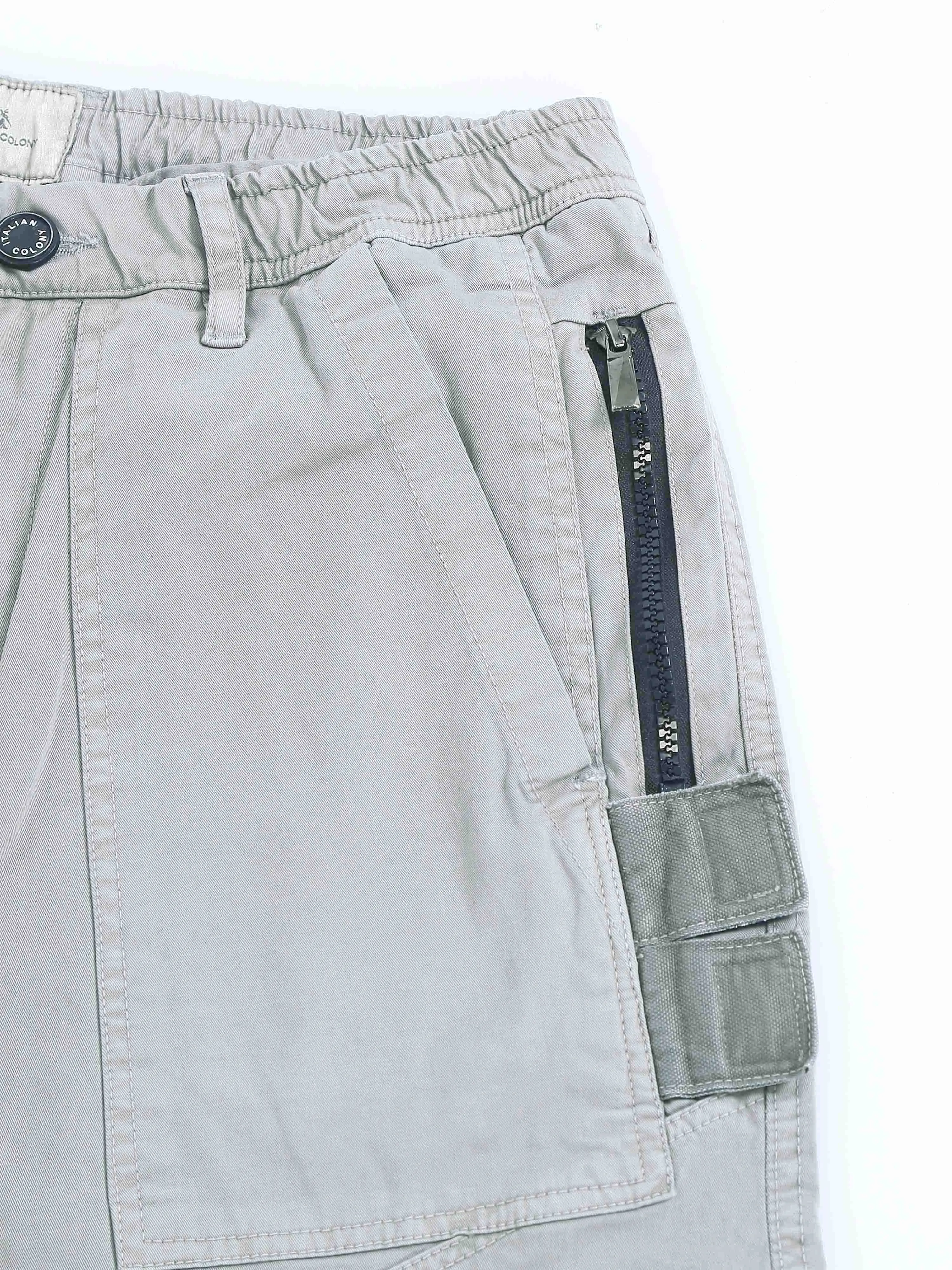 ZipCore Utility Pant In Grey